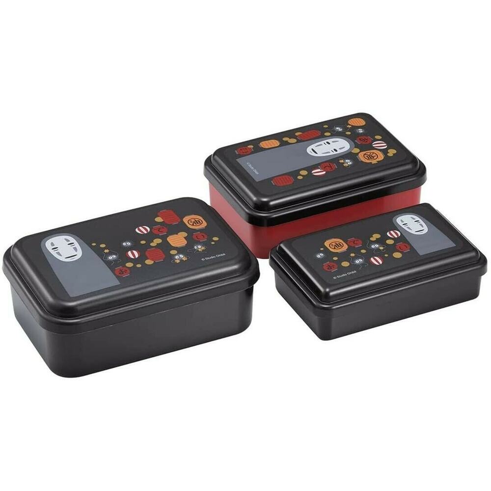 Spirited Away Food Storage Container Set Studio Ghibli Lunch Kawaii Anime Gift